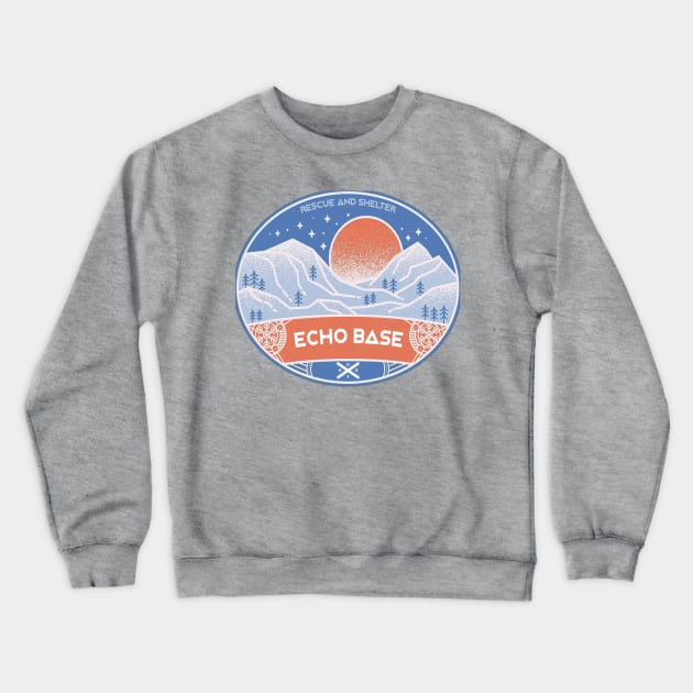 Rebel Echo Base in Hoth Crewneck Sweatshirt by Cisne Negro